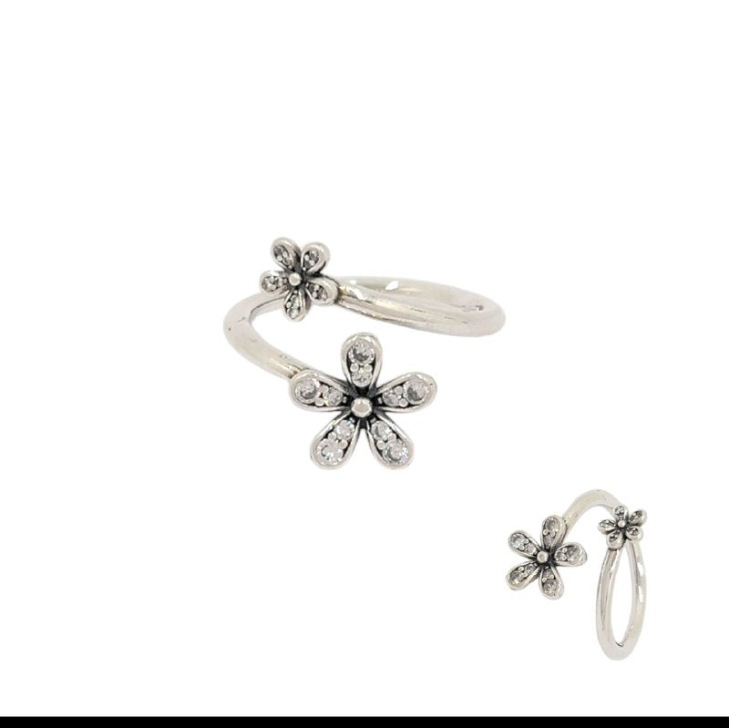 PANI190 FORMA FLORES PLATA 9.25