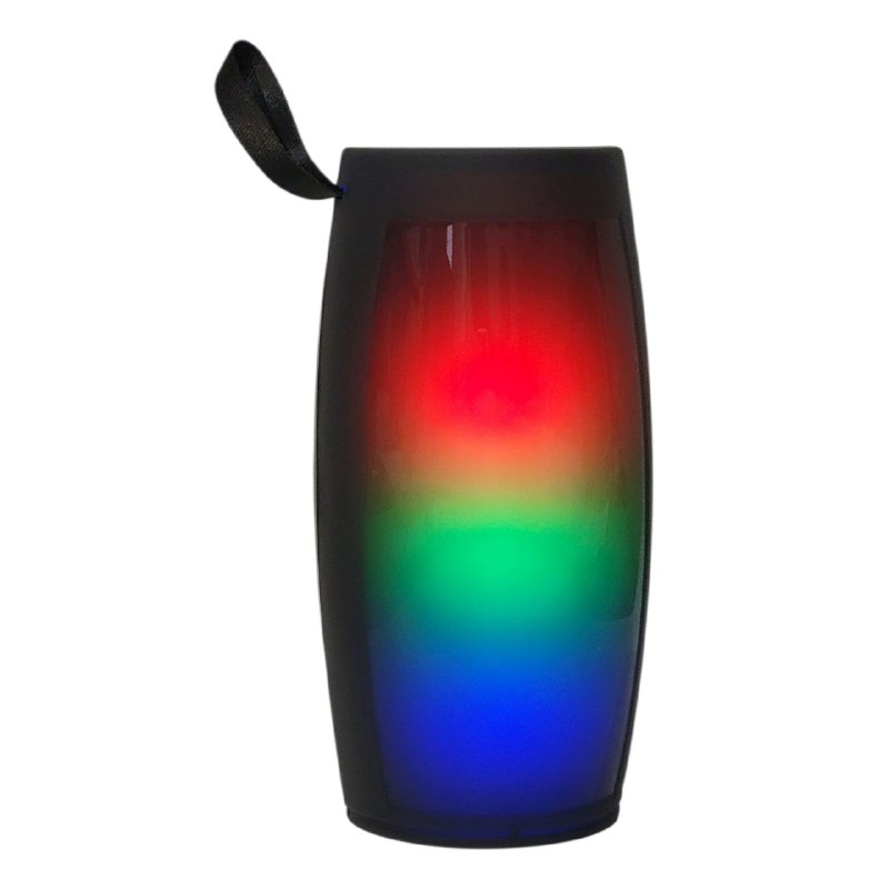 PARLANTE ALTAVOZ CON LUZ LED, BATERIA DE ALTA CAPACIDAD USB HL-008