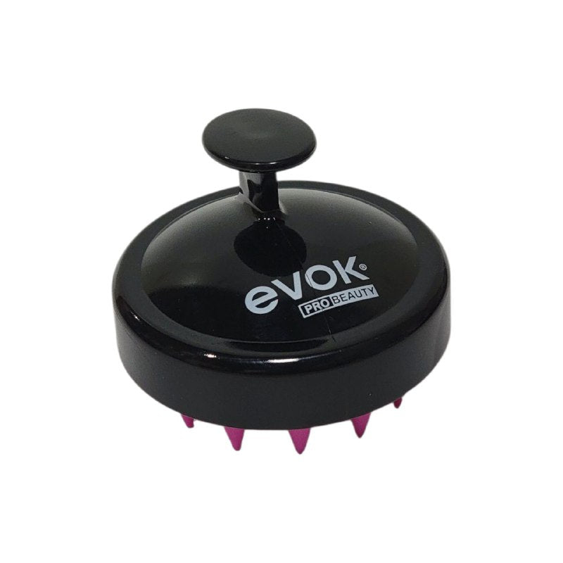 CEPILLO MASAJEADOR PARA EL CABELLO DE SILICONA EVOK