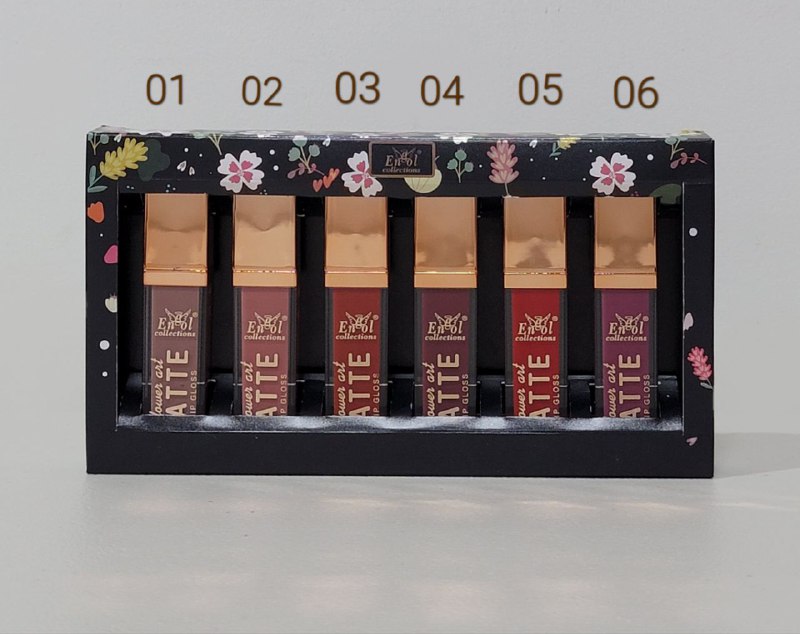 BRILLO DE LABIOS MATTE FLOWER ART ENGOL COLLECTIONS 8ML
