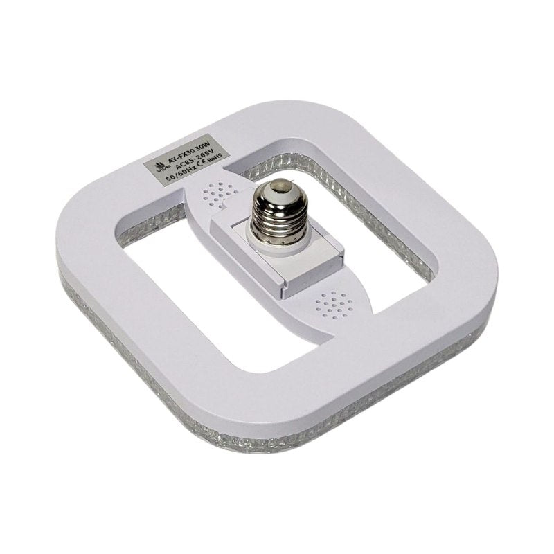 LUZ LED, LAMPARA FOCO AHORRADOR DE ENERGIA, ALTO BRILLO 30W, APARIENCIA ELEGANTE, LARGA VIDA UTIL VIVE UFO LIGHT