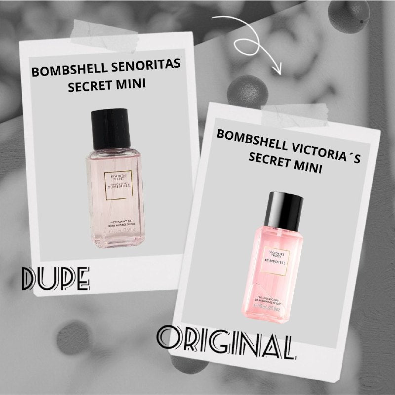 SPLASH MINI BOMBSHELL SENORITAS SECRET 75ML (M) (AROMA SIMILAR VS BOMBSHEL)