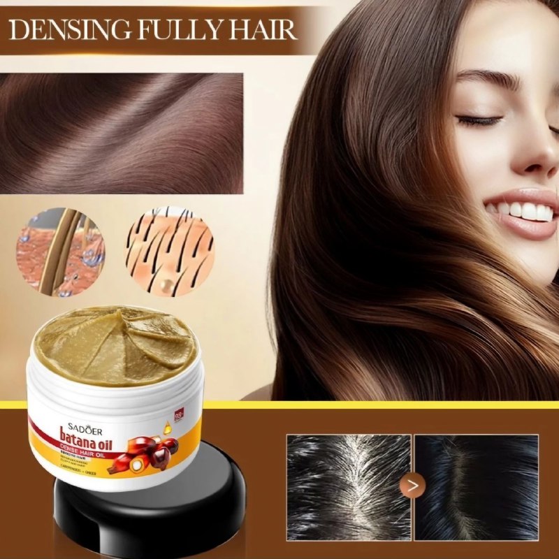 ACEITE PARA EL CABELLO DENSO DE ACEITE DE BATANA, CAROTENOIDES Y JENGIBRE SADOER 100G