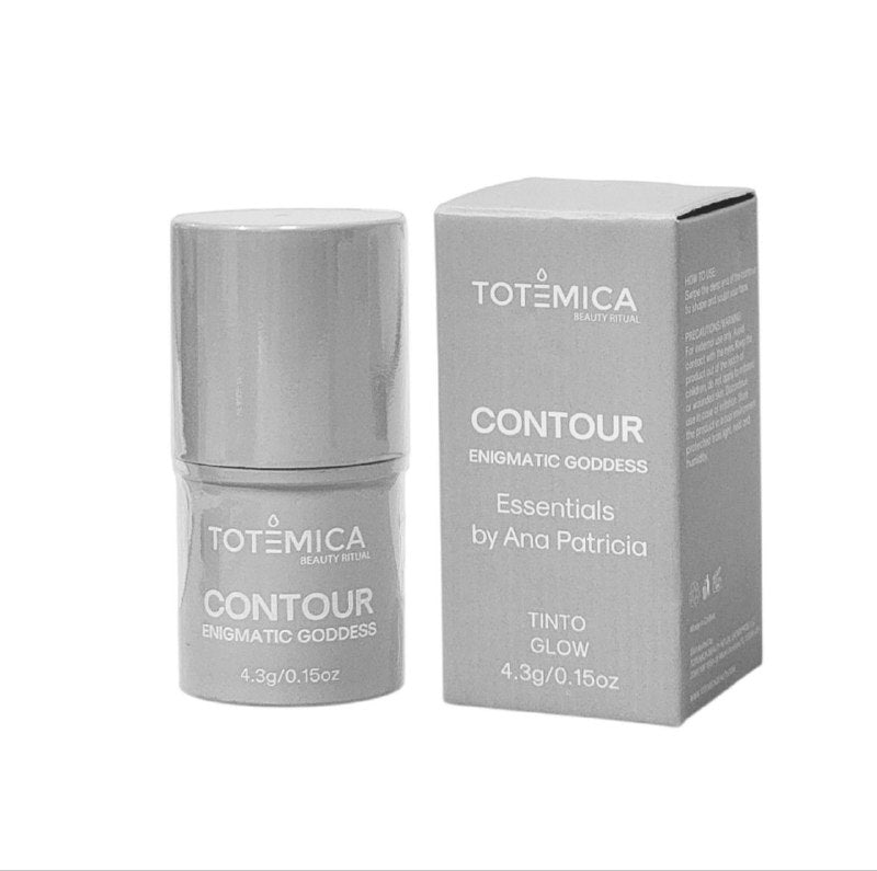 CONTORNO EN BARRA ACABADO MATE SUAVE TONO TINTO GLOW RITUAL CONTOUR TOTEMICA BEAUTY 4.3G