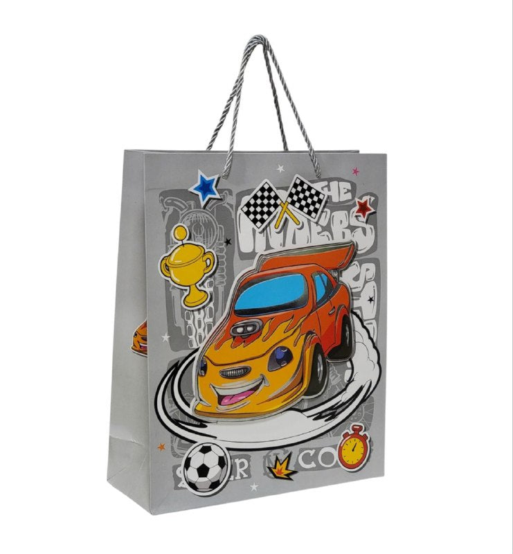 BOLSA DE REGALO MEDIANA 3 D CARS 1245889057960