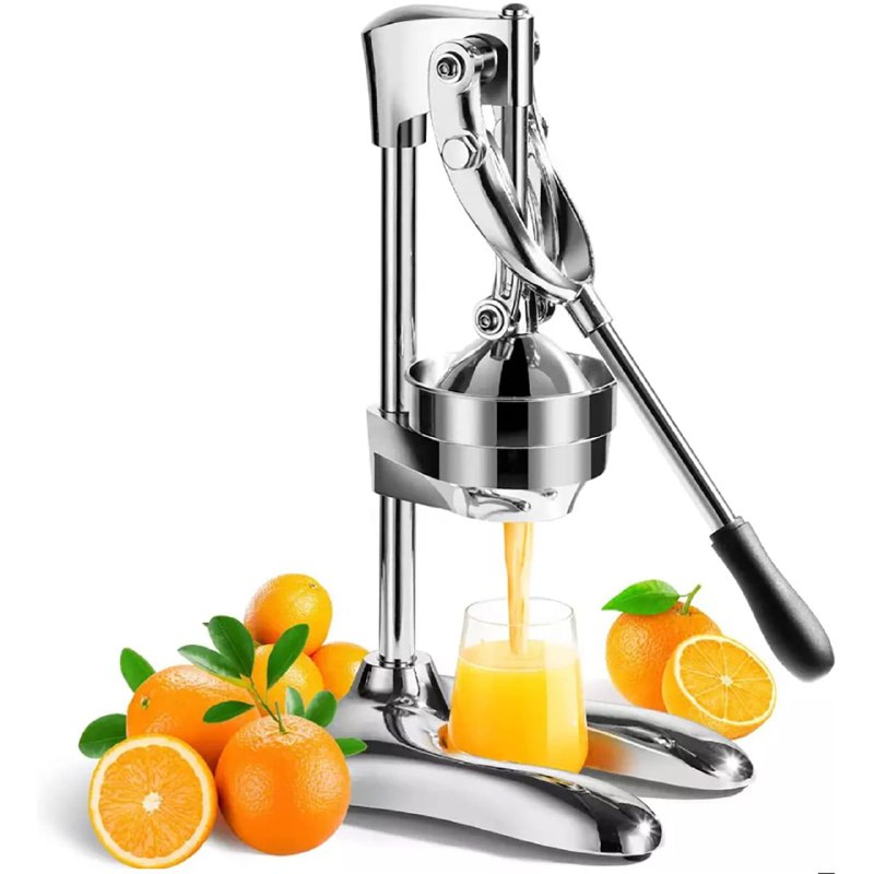 MAQUINA EXPRIMIDORA MANUAL PARA FRUTAS, TODO TIPO DE ZUMOS, USO DOMESTICO, ALEACION DE ALUMINIO, RESISTENTE FRUIT PRESS
