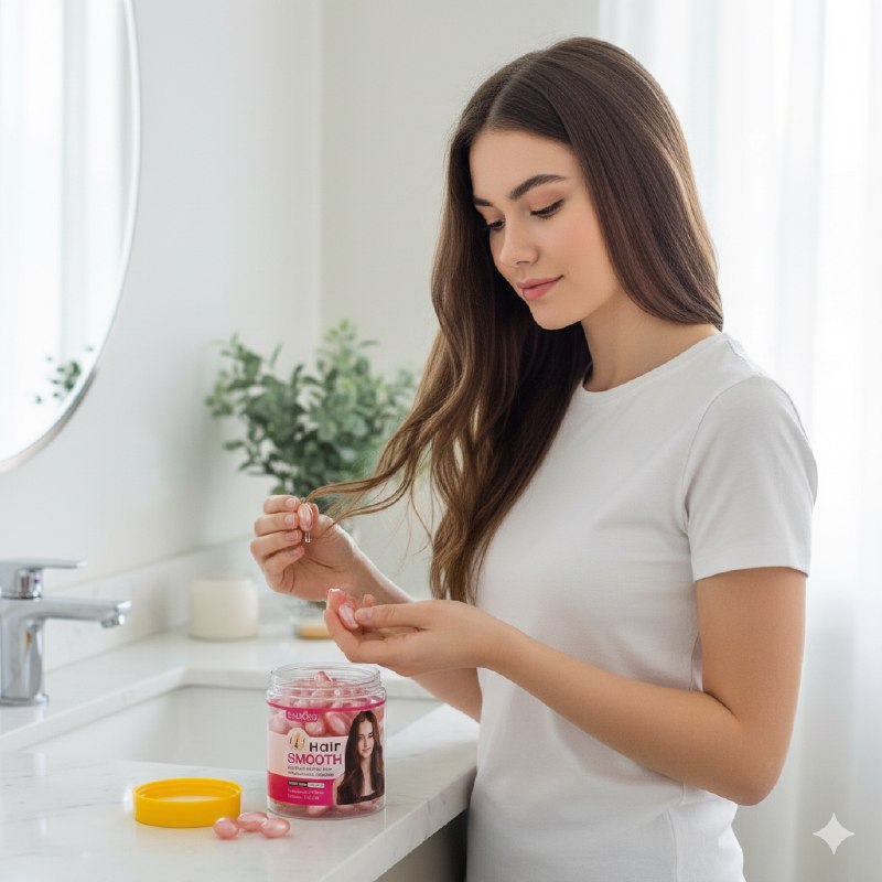 ACEITE PARA EL CABELLO EN CAPSULAS HIDRATANTES CON EXTRACTO DE ALOE VERA 60UND SADOER 1MLX60UND