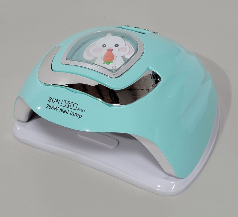 LAMPARA PARA UÑAS UV LED PARA SECADO RAPIDO DE UÑAS PANTALLA DIGITAL 288W WOMEN CARE SUN Y-01