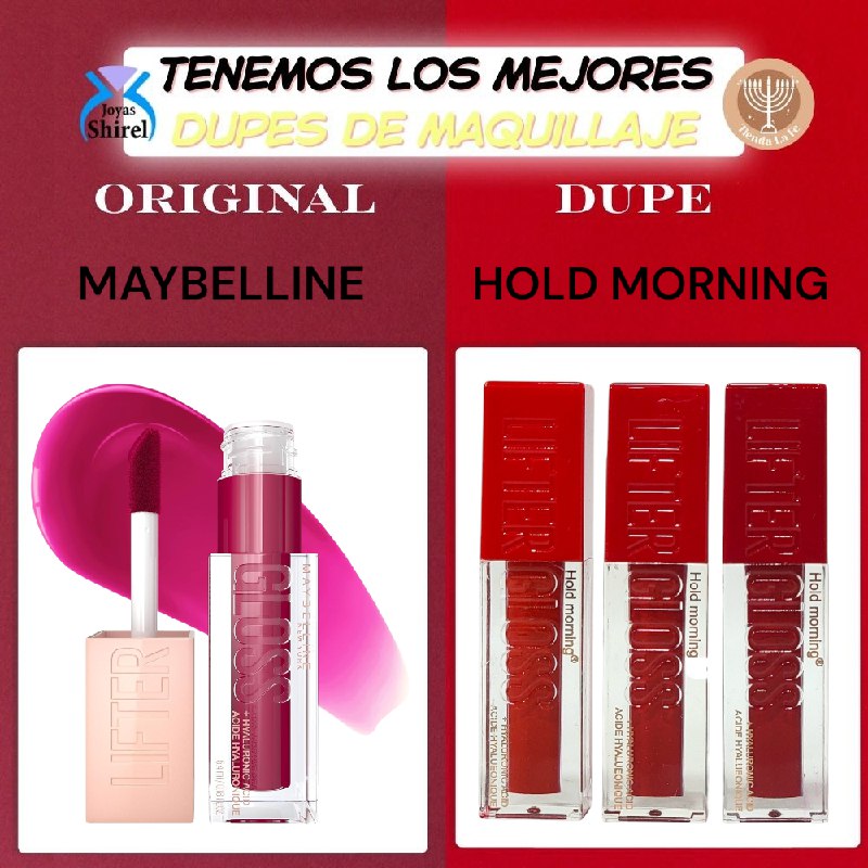 BRILLO LABIAL LIP CON ACIDO HIALURONICO HOLD MORNING, 6 TONOS