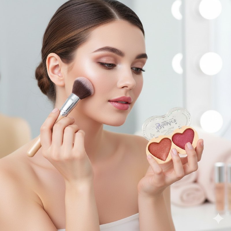 BLUSH PARA COLOR PERFECTO EN TUS MEJILLAS MOCMALLURE 6G