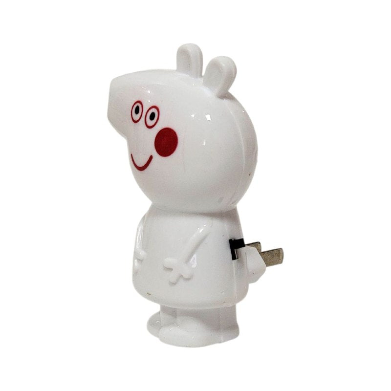 LAMPARA DECORATIVA DE NOCHE DE PEPPA PIG, ILUMINACION DE DORMITORIO PARA MIEDO A LA OSCURIDAD EN NIÑOS 3 COLORES NIGHT LIGHT