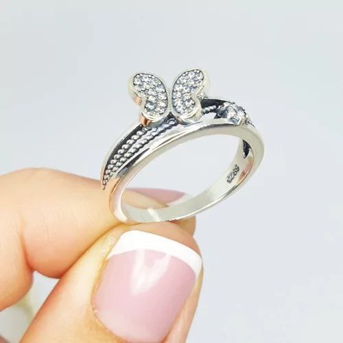 PANI602 FORMA MARIPOSA PLATA 9.25