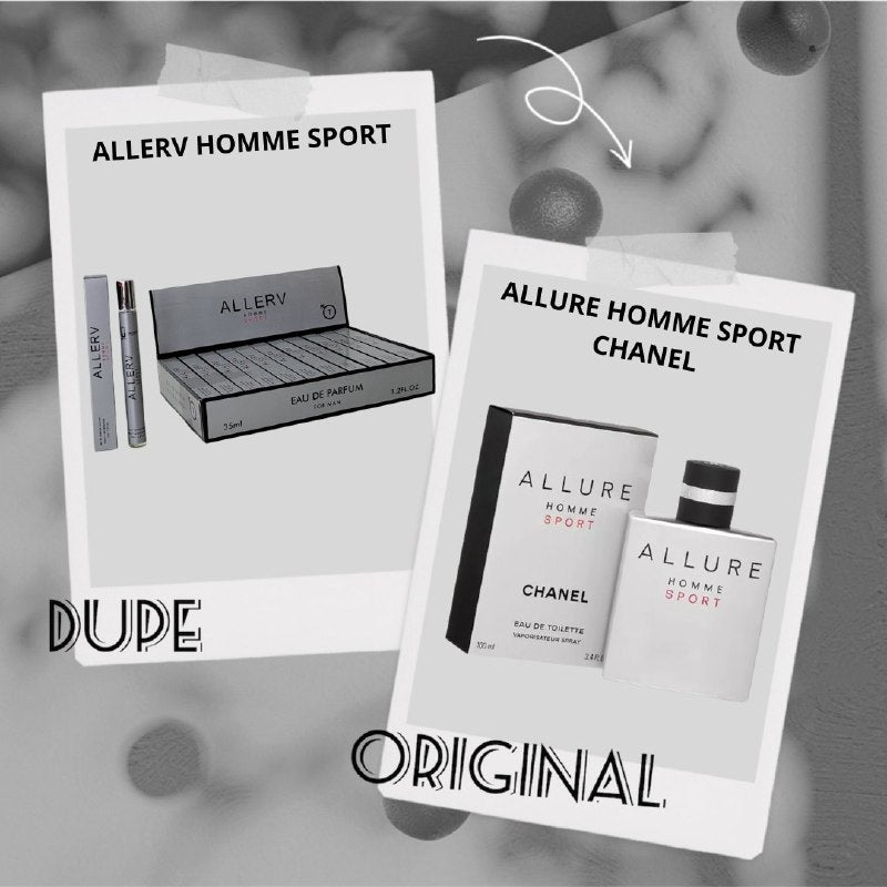PERFUME EN TUBO PARA HOMBRE ALLERV HOMME SPORT 7 EDP 35ML (H) (AROMA SIMILAR CHANEL ALLURE HOMME SPORT)