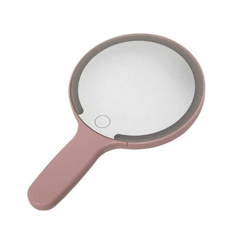 ESPEJO DE MAQUILLAJE CON LUZ LED DE TRES INTENSIDADES, RANGO DE LARGA DURACION 2 COLORES