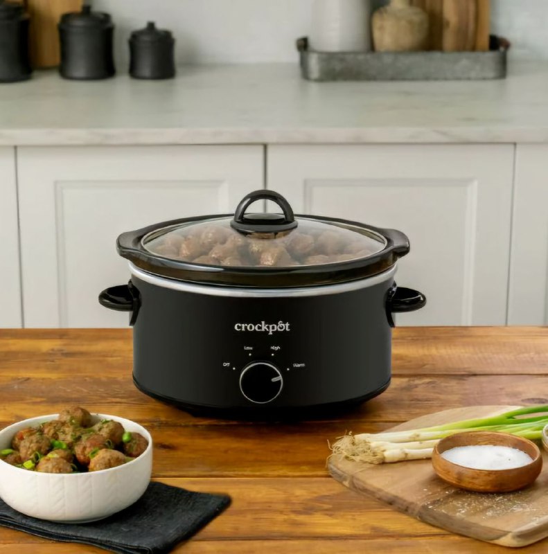 MAQUINA OLLA DE COCCIÓN LENTA 4 CUARTOS(4 PERSONAS) CROCKPOT