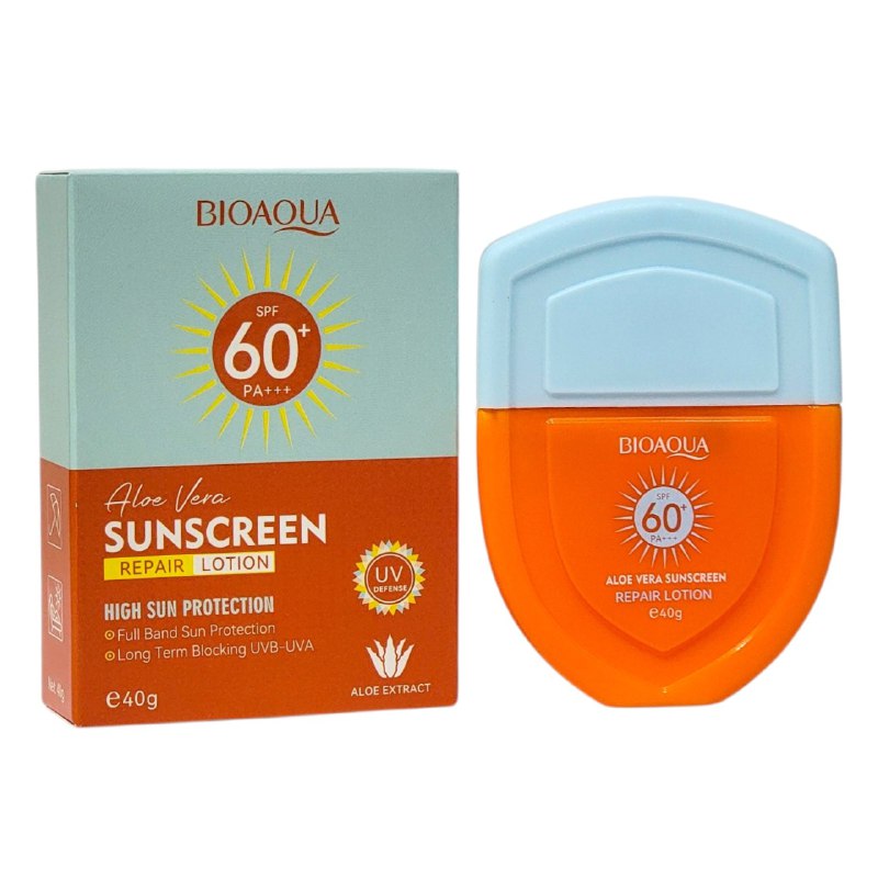 PROTECTOR SOLAR EN CREMA DE ALTA PROTECCION DE ALOE VERA BIOAQUA 40G