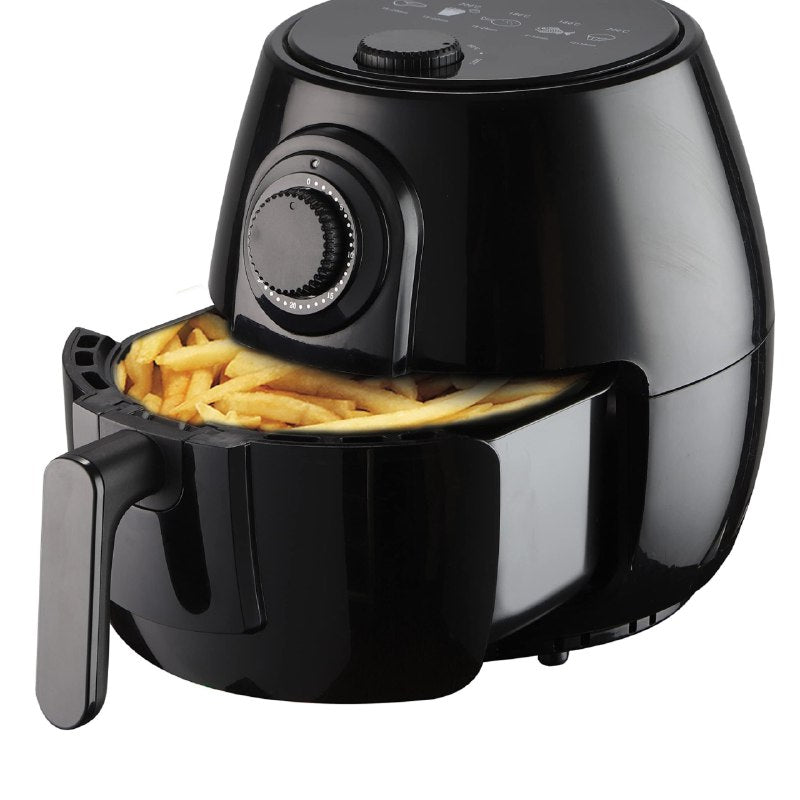MAQUINA FREIDORA DE AIRE RAPIDA SALUDABLE, CON TEMPORIZADOR CON ALARMA, TEMPERATURA AJUSTABLE Y CAPACIDAD DE 4L DAILY USA