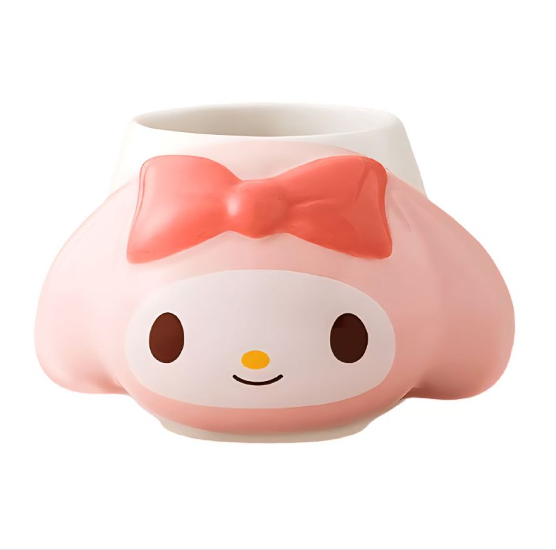 TAZA DE CERAMICA, RESISTENTE AL CALOR, MANGO CREATIVO DISEÑO MY MELODY