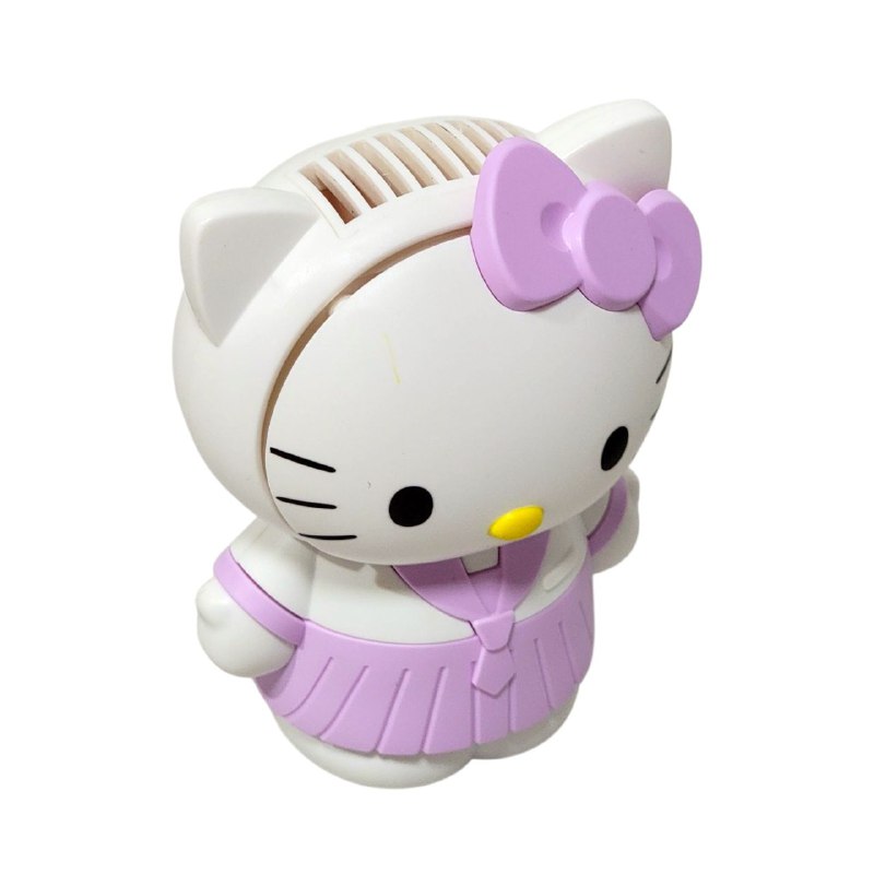 VENTILADOR DE CUELLO RECARGABLE HELLO KITTY CUTE FAN 3 COLORES