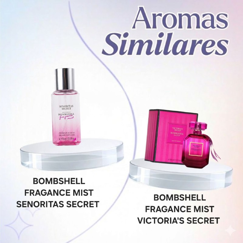 SET MINI SENORITAS SECRET BOMBSHELL FRAGANCE MIST SPLASH 75ML Y ANTISPERSPIRANTE 60ML (M) (AROMA SIMILAR A VICTORIAS SECRET BOMBSHELL FRAGANCE MIST)
