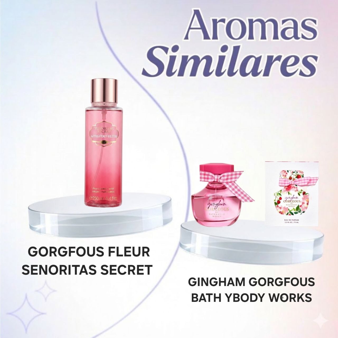 SPLASH SENORITAS SECRET GORGFOUS FLEUR 250ML (M) (AROMA SIMILAR BATH & BODY WORKS GINGHAM GORGEOUS)