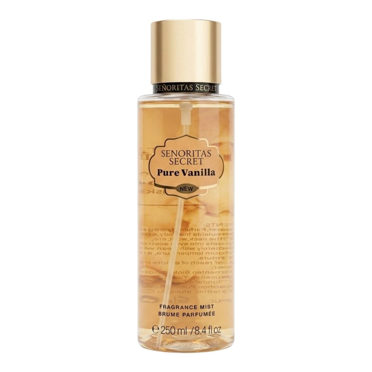 SPLASH SENORITAS SECRET PURE VANILLA  250ML (M) (AROMA SIMILAR VICTORIAS SECRET BARE VANILLA)