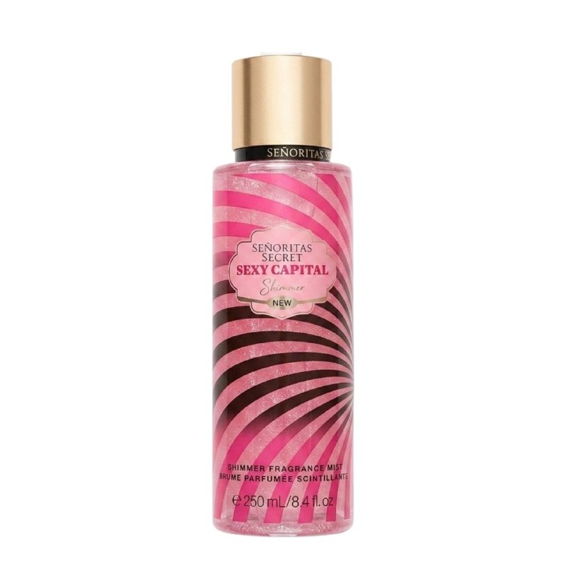 SPLASH SENORITAS SECRET SEXY CAPITAL SHIMMER  250ML (M) (AROMA SIMILAR VICTORIAS SECRET EAU SO SEXY)