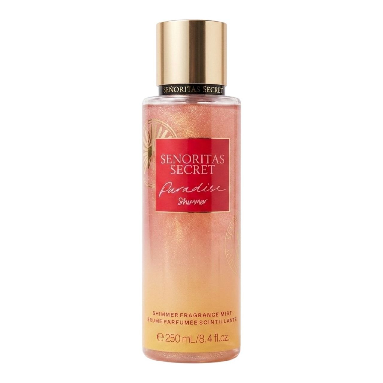 SPLASH SENORITAS SECRET PARADISE SHIMMER  250ML (M) (AROMA SIMILAR VICTORIAS SECRET BOMBSHELL PARADISE)