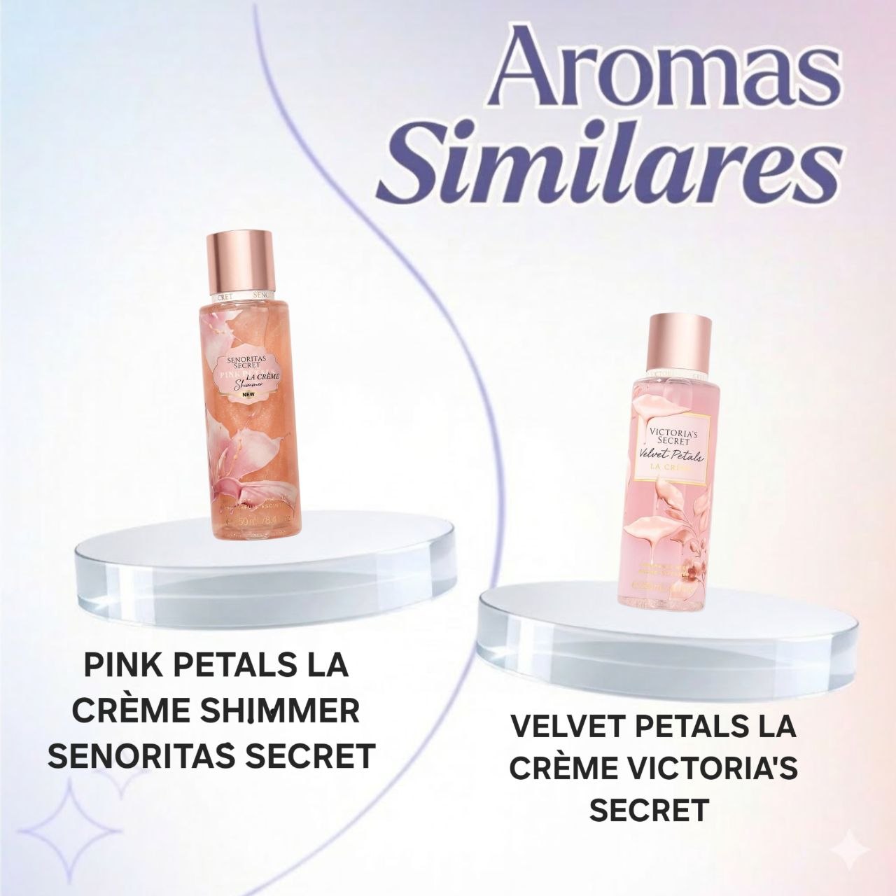 SPLASH SENORITAS SECRET PINK PETALS LA CRÈME SHIMMER  250ML (M) (AROMA SIMILAR VICTORIAS SECRET PINK PETALS LA CRÈME)