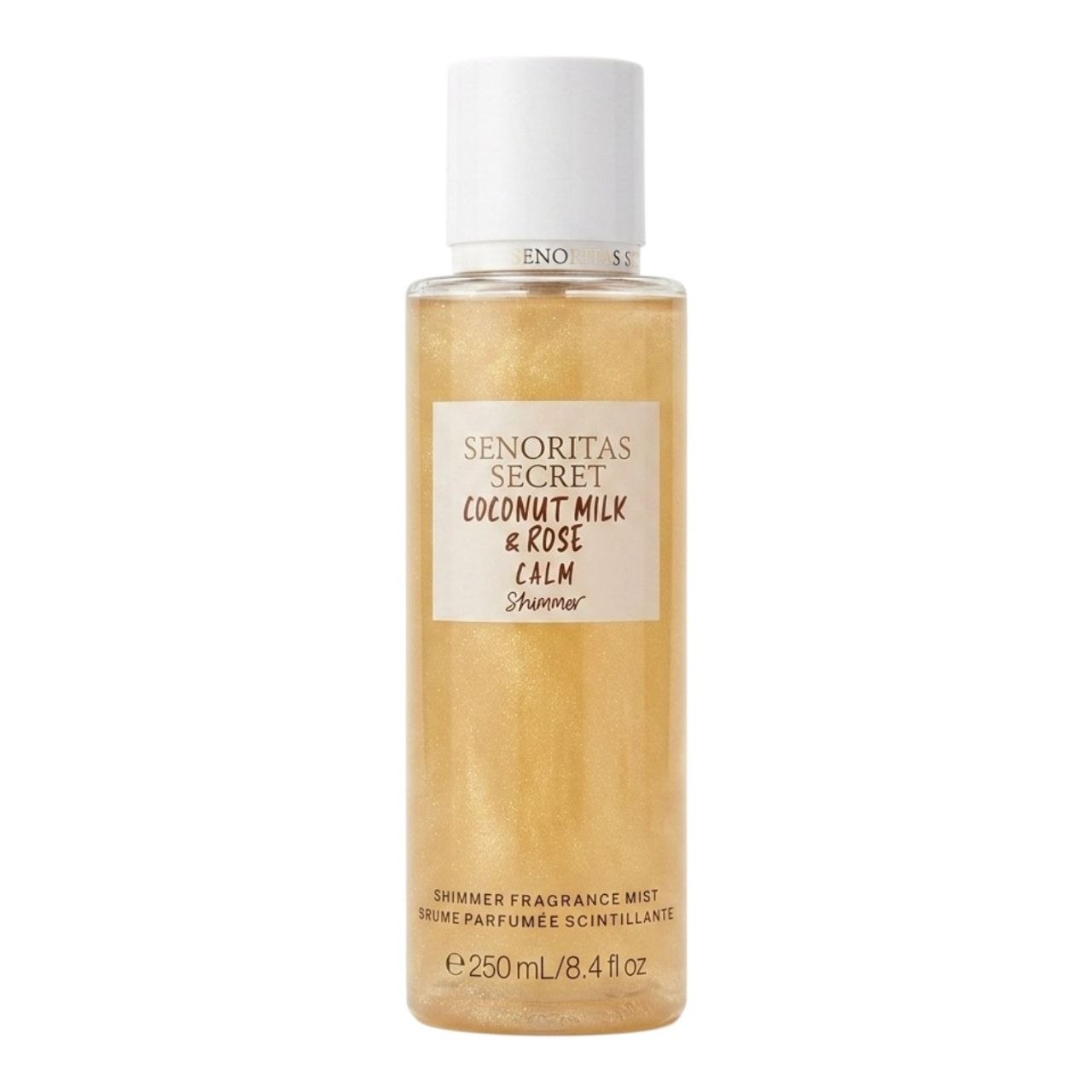 SPLASH SENORITAS SECRET COCONUT MILK & ROSE CALM SHIMMER 250ML (M) (AROMA SIMILAR VICTORIAS SECRET COCONUT MILK & ROSE CALM)