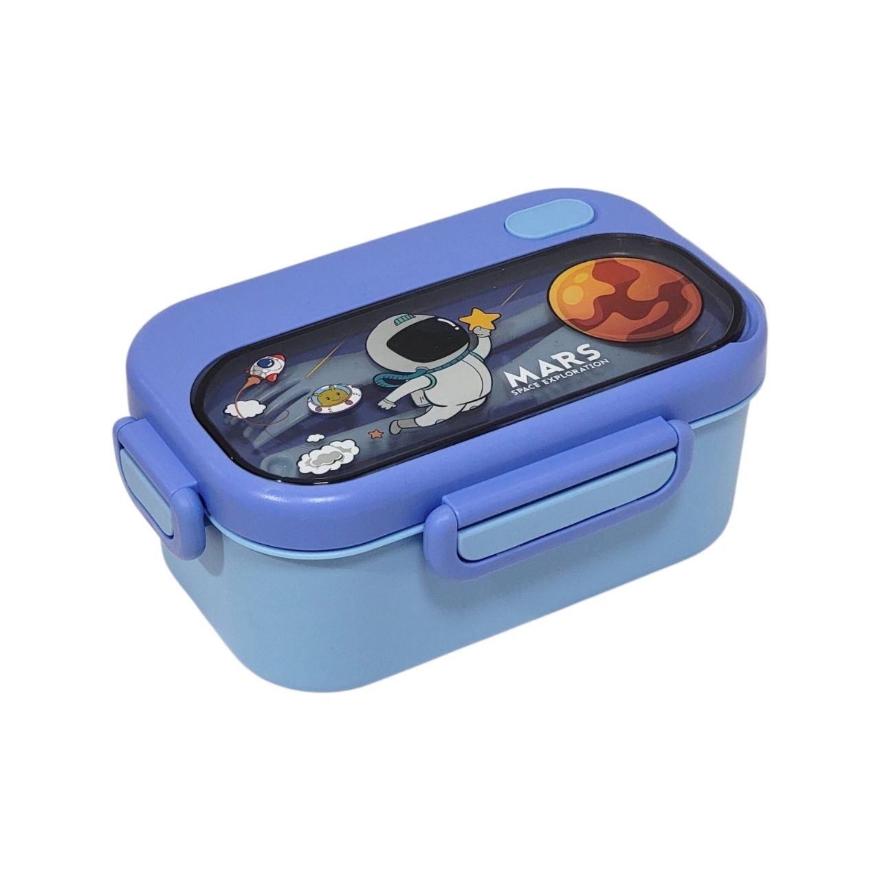 RECIPIENTE PANA PARA ALIMENTOS HERMETICA INFANTIL CON DISEÑO DE ASTRONAUTA 21X23X9CM