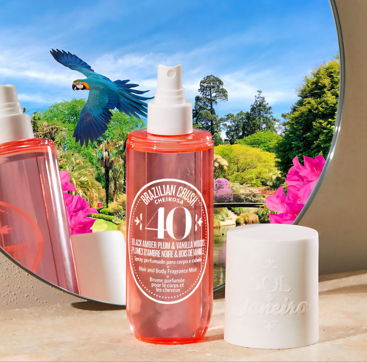 SPRAY PERFUMADO PARA EL CABELLO Y CUERPO CHEIROSA 40 SOL DE JANEIRO 90ML