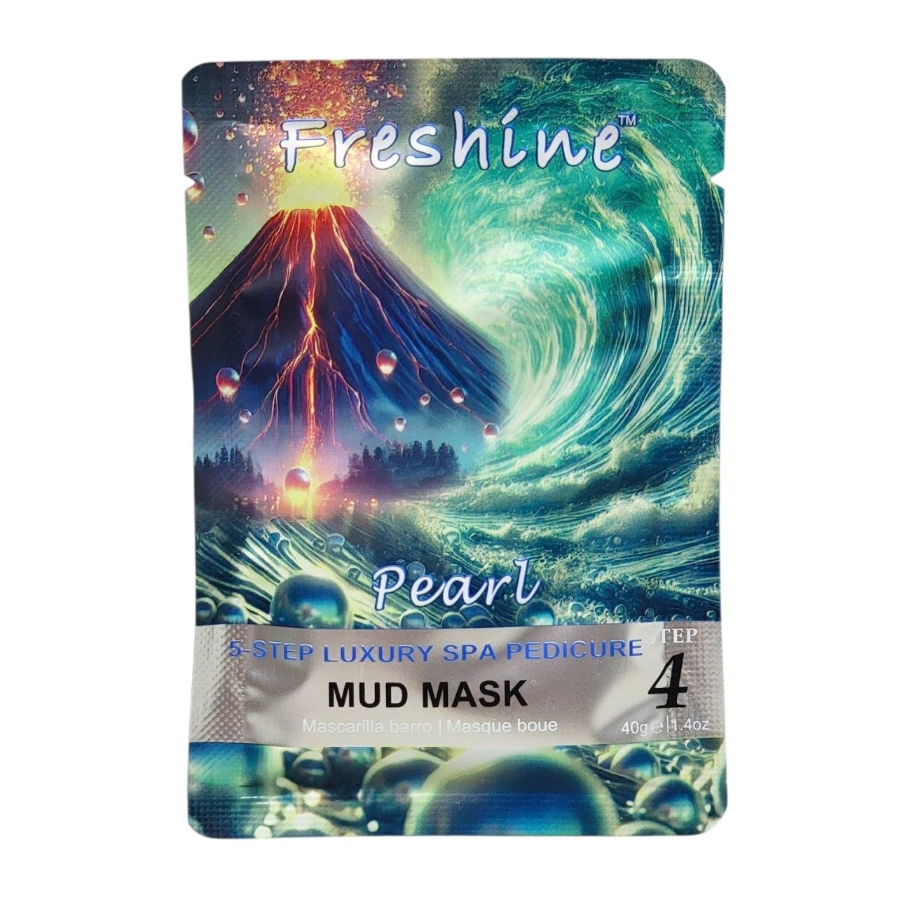 SET DE PEDICURA DE LUJO PROFESIONAL DE 5 PASOS FRESHINE