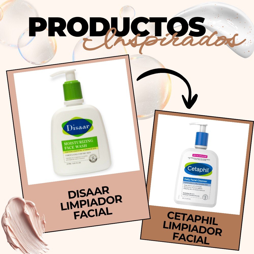 LIMPIADOR FACIAL CALMANTE E HIDRATANTE CON VITAMINAS B5 Y B3 DISAAR 237ML
