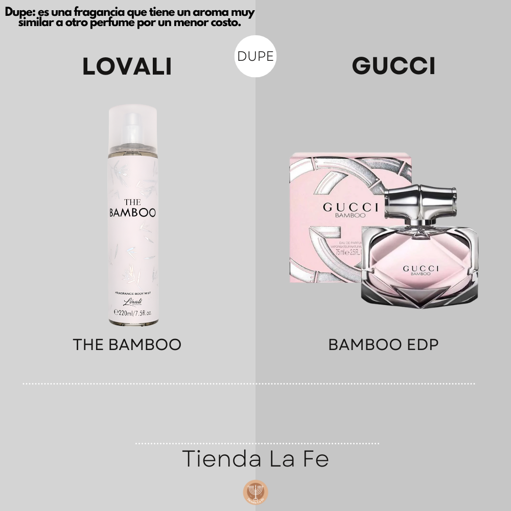 SPLASH LOVALI THE BAMBOO 220ML (M) (DUPE GUCCI BAMBOO EDP 75ML)