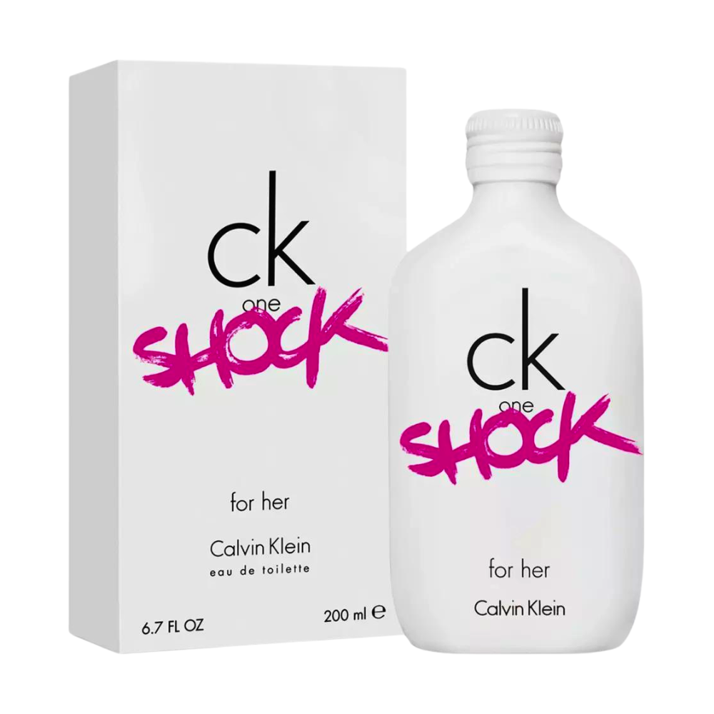 CALVIN KLEIN CK ONE SHOCK FOR HER EDT 200ML (M)