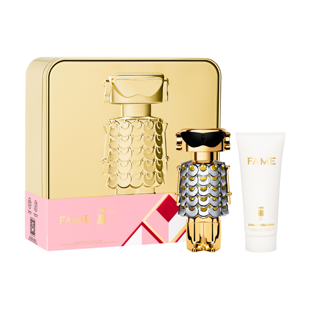 SET PACO RABANNE FAME EDP 80ML, BODY LOTION 100ML (M)