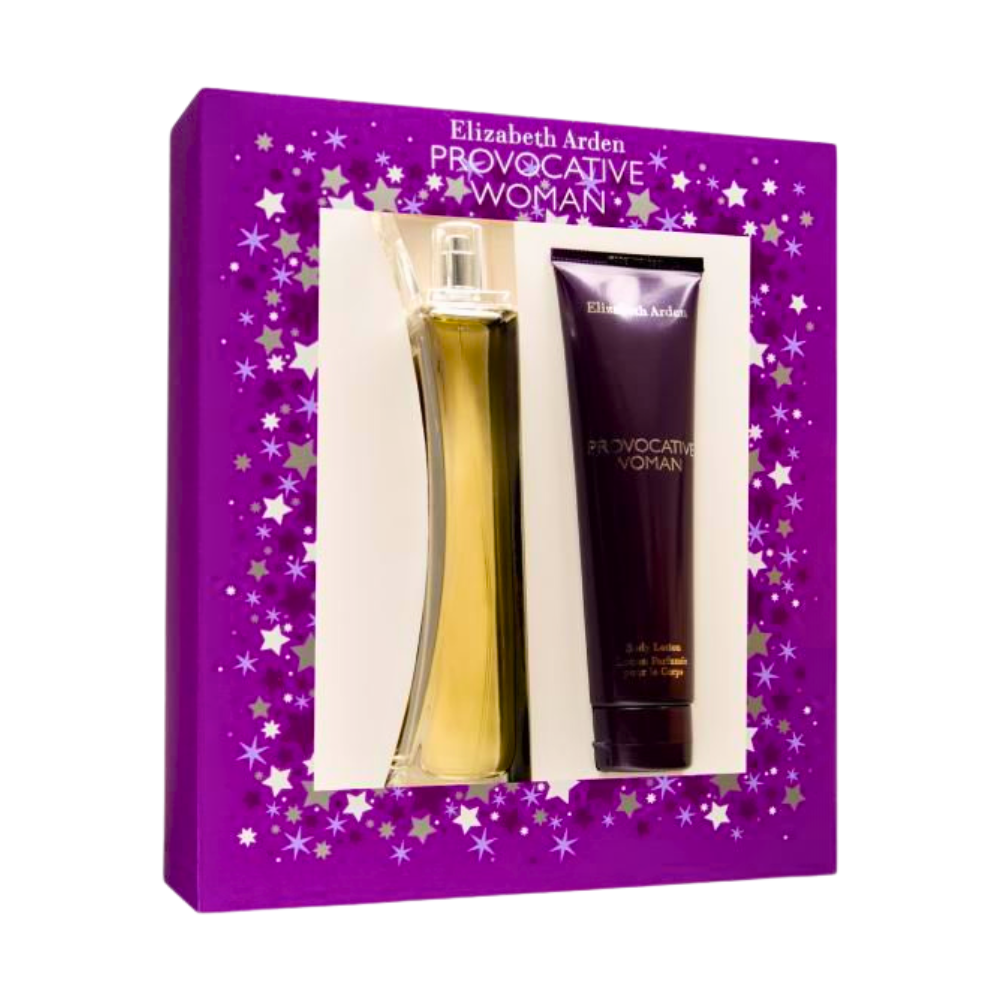 SET ELIZABETH ARDEN PROVOCATIVE EDP 100ML, BODY LOTION 100ML (M)