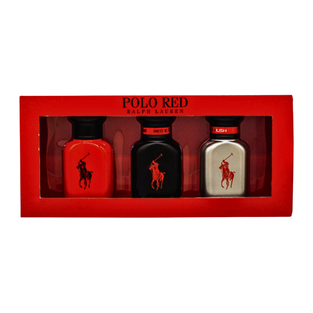 SET RALPH LAUREN POLO RED EDT 40ML, EDP 40ML, EDT 40ML (H)