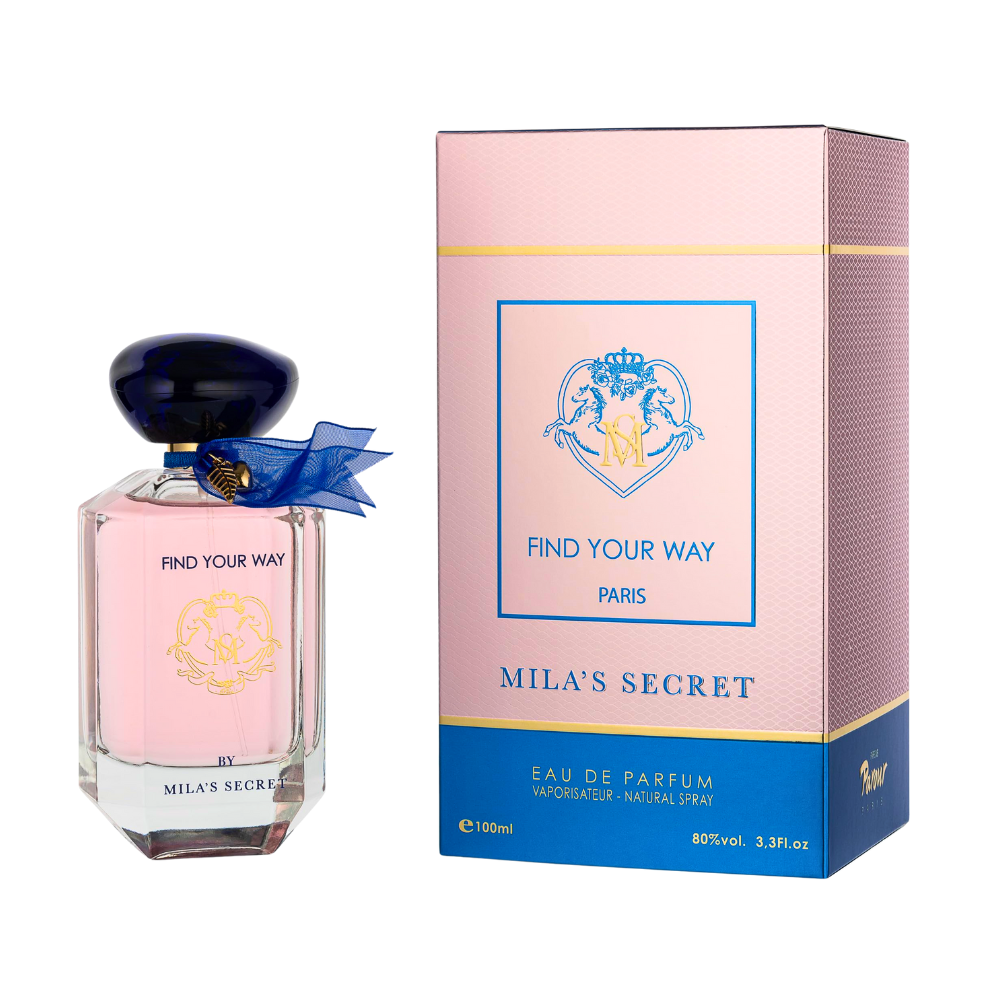 MILAS SECRET FIND YOUR WAY EDP 100ML (M) (DUPE GIORGIO ARMANI MY WAY EDP)