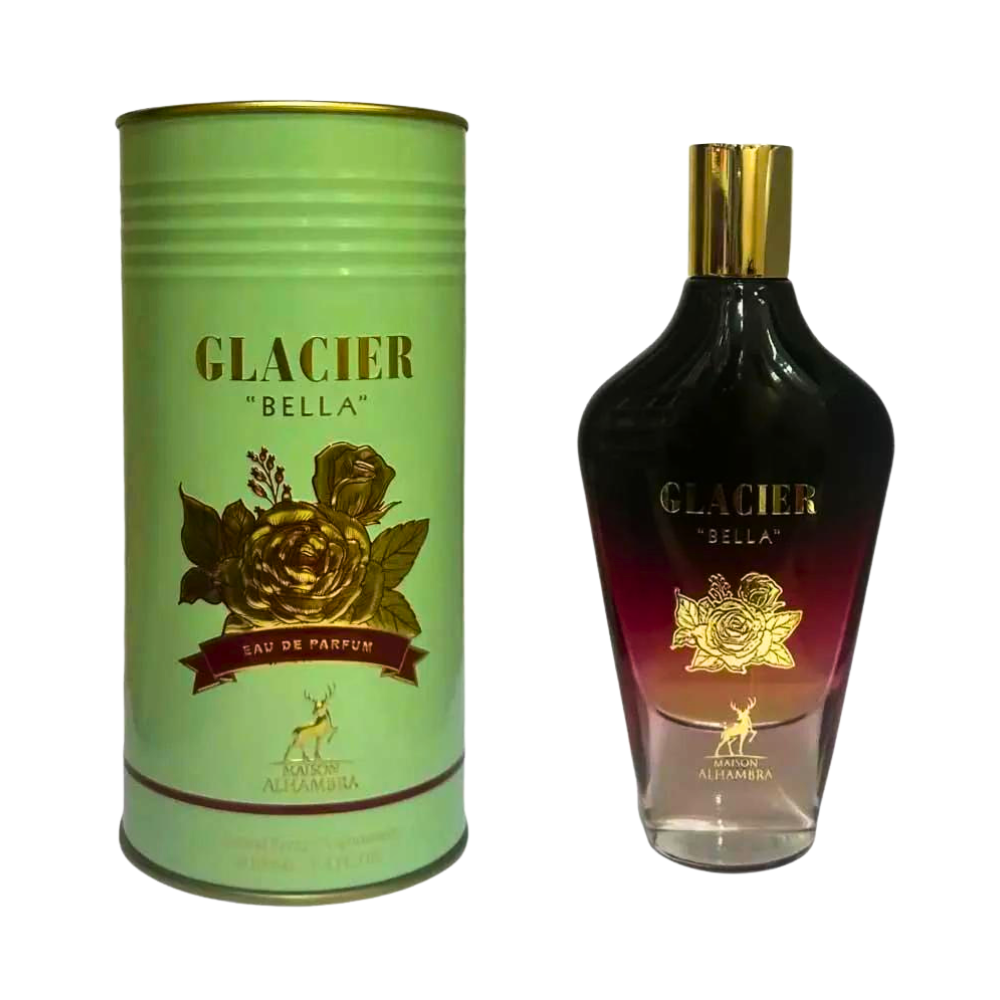 MAISON ALHAMBRA GLACIER BELLA EDP 100ML (M) (DUPE JEAN PAUL GAULTIER LA BELLE EDP)