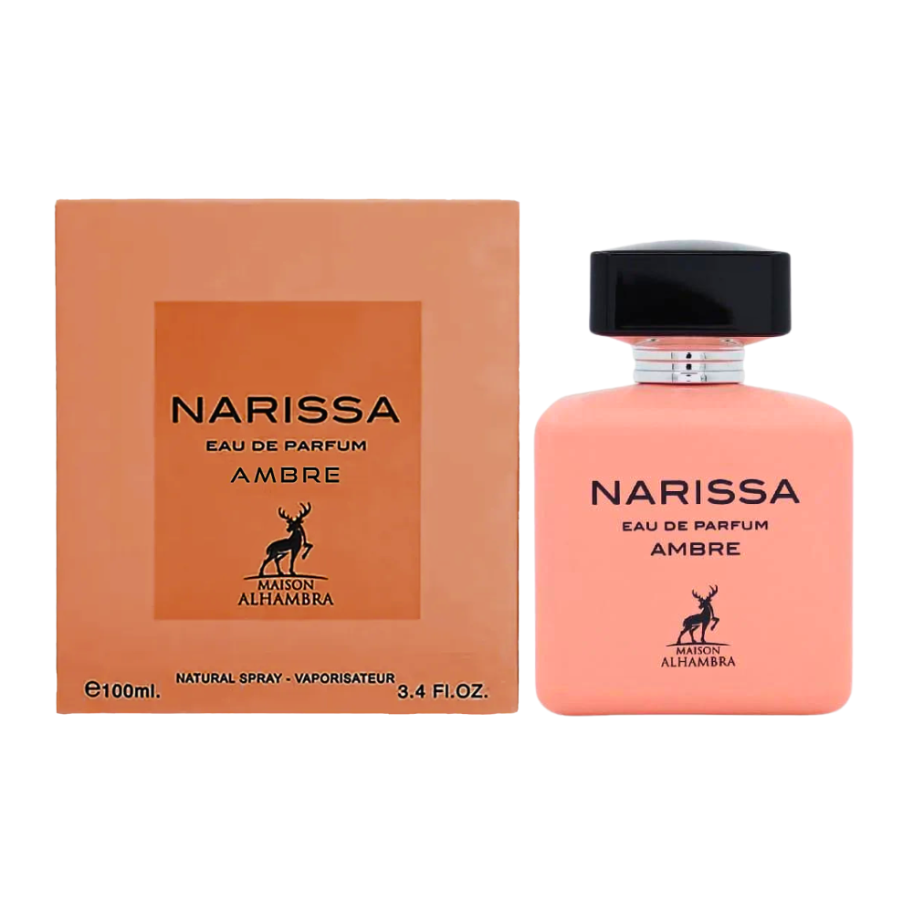 MAISON ALHAMBRA NARISSA AMBRE EDP 100ML (M) (DUPE NARCISO RODRIGUEZ AMBREE EDP)