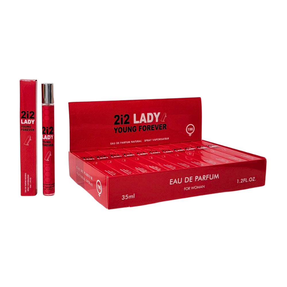 PERFUME EN TUBO PARA DAMA 2i2 LADY YOUNG FOREVER 196 EDP 35ML (M)