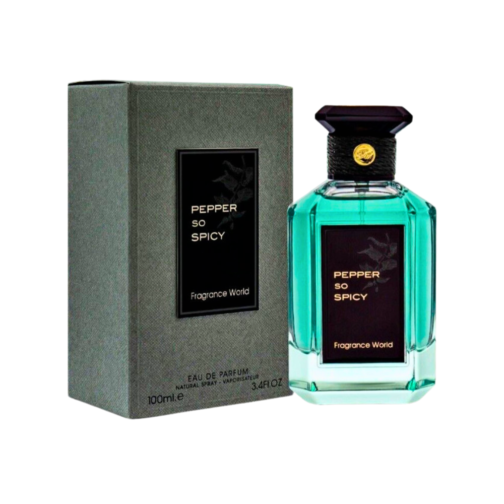FRAGRANCE WORLD PEPPER SO SPICY EDP 100ML (H) (DUPE GUERLAIN EPICES VOLEES EDP)