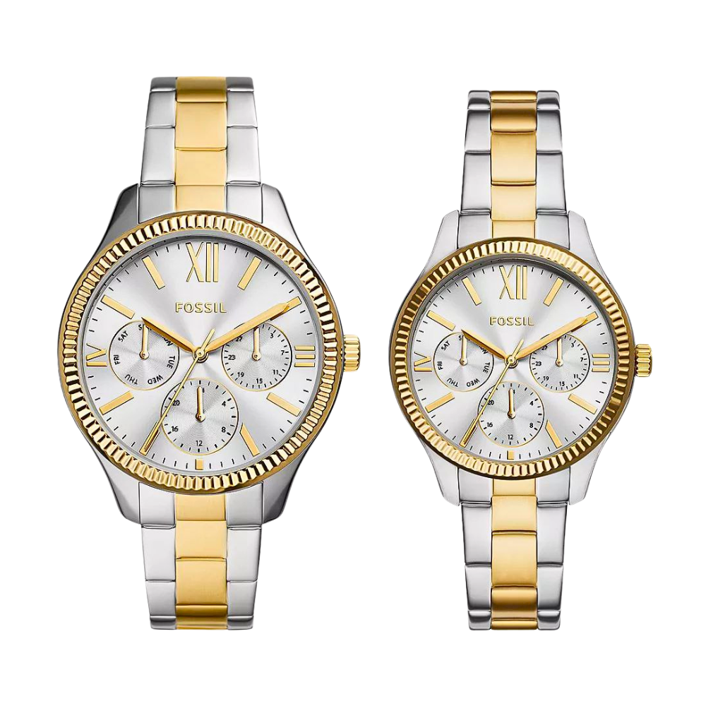 RELOJ ORIGINAL FOSSIL DUO DAMA Y CABALLERO VENTA POR UNIDAD O EN DUO