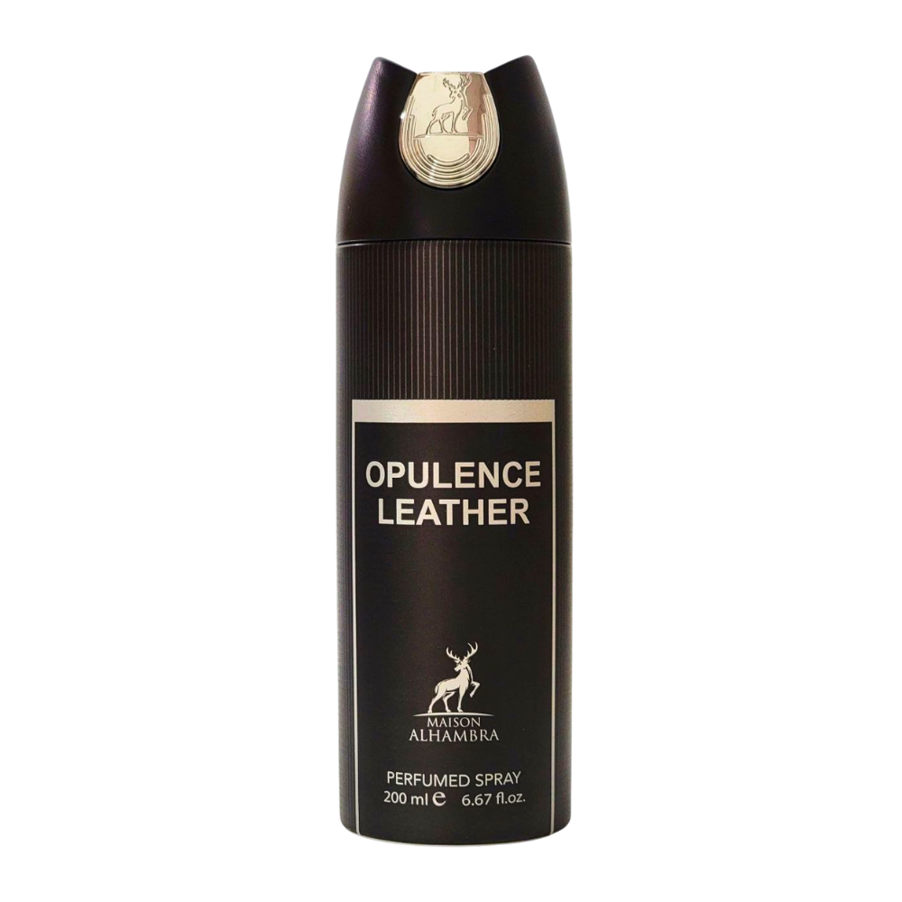 MAISON ALHAMBRA BODY SPRAY OPULENCE LEATHER 200ML (H)