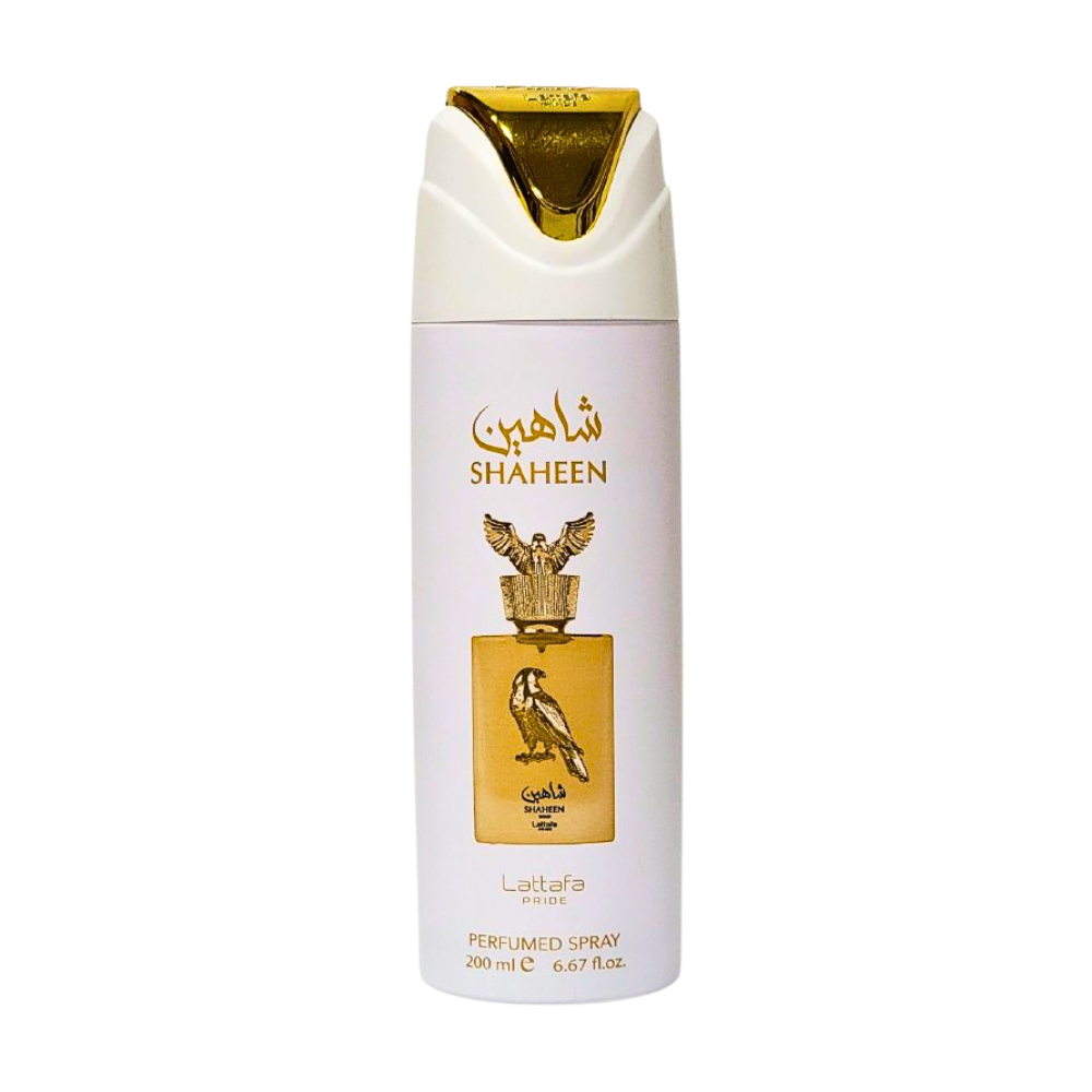 LATTAFA BODY SPRAY SHAHEEN GOLD 200ML (U)