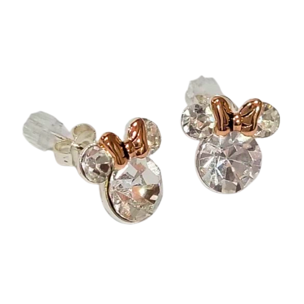 ARITO DE ENCHAPE EN PLATA FINO DISNEY FORMA MINNIE