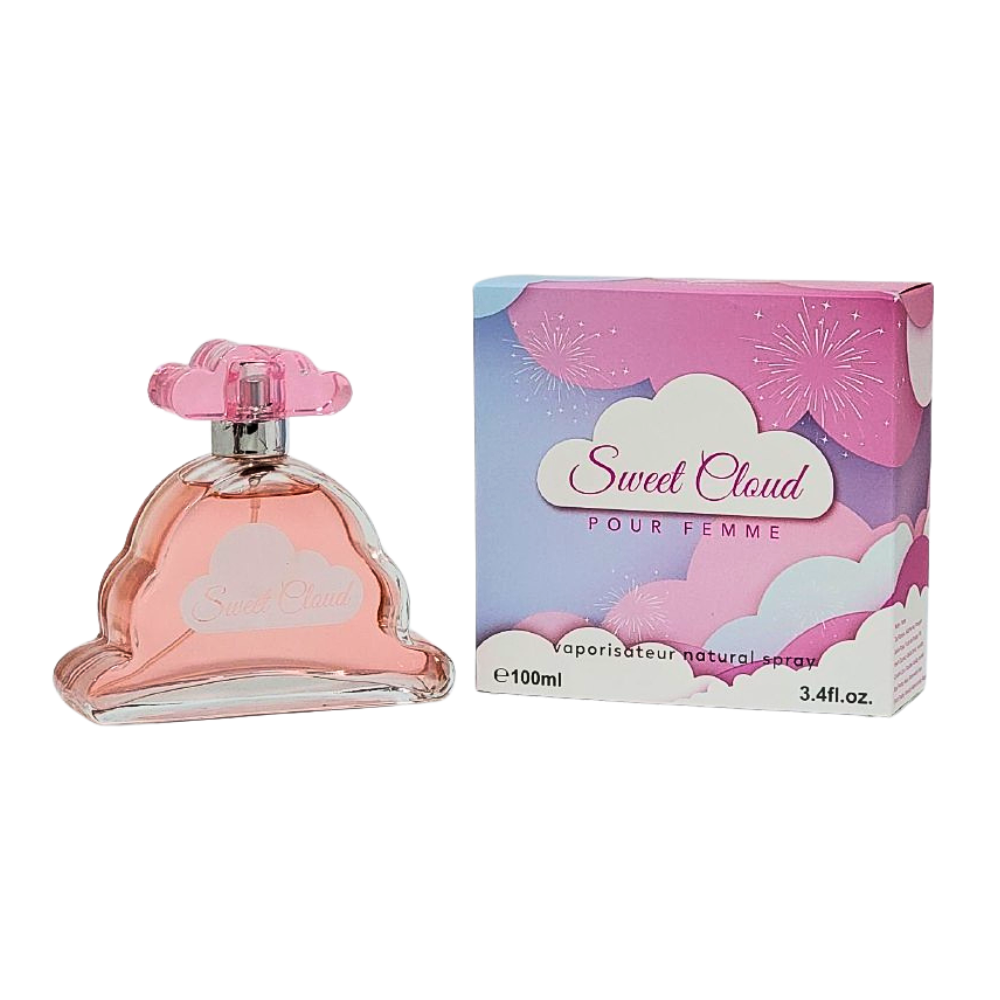 SWEET CLOUDS POUR FEMME EDP 100ML (M) (AROMA SIMILAR ARIANA GRANDE CLOUD PINK EDP)