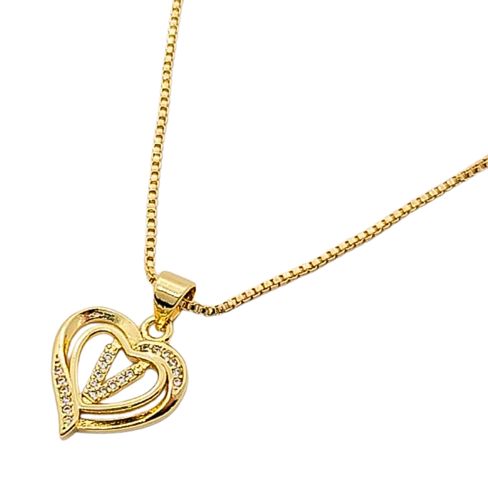EGARGA1467 FORMA LETRA V CORAZON